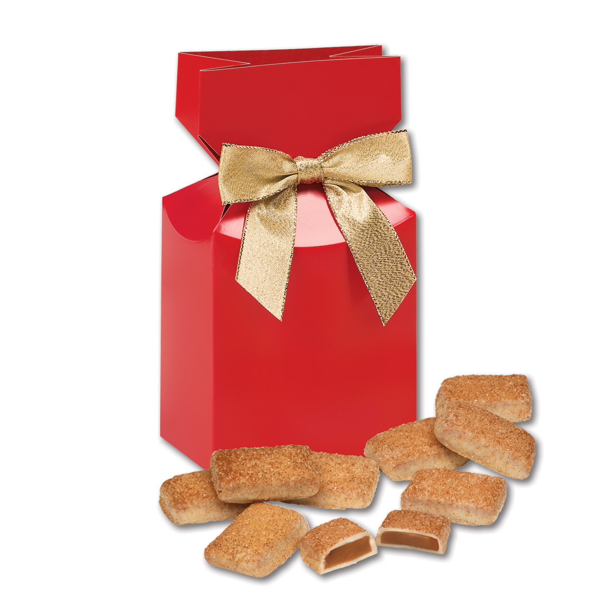 SALE - Cinnamon Churro Toffee in Red Premium Delights Gift Box 1