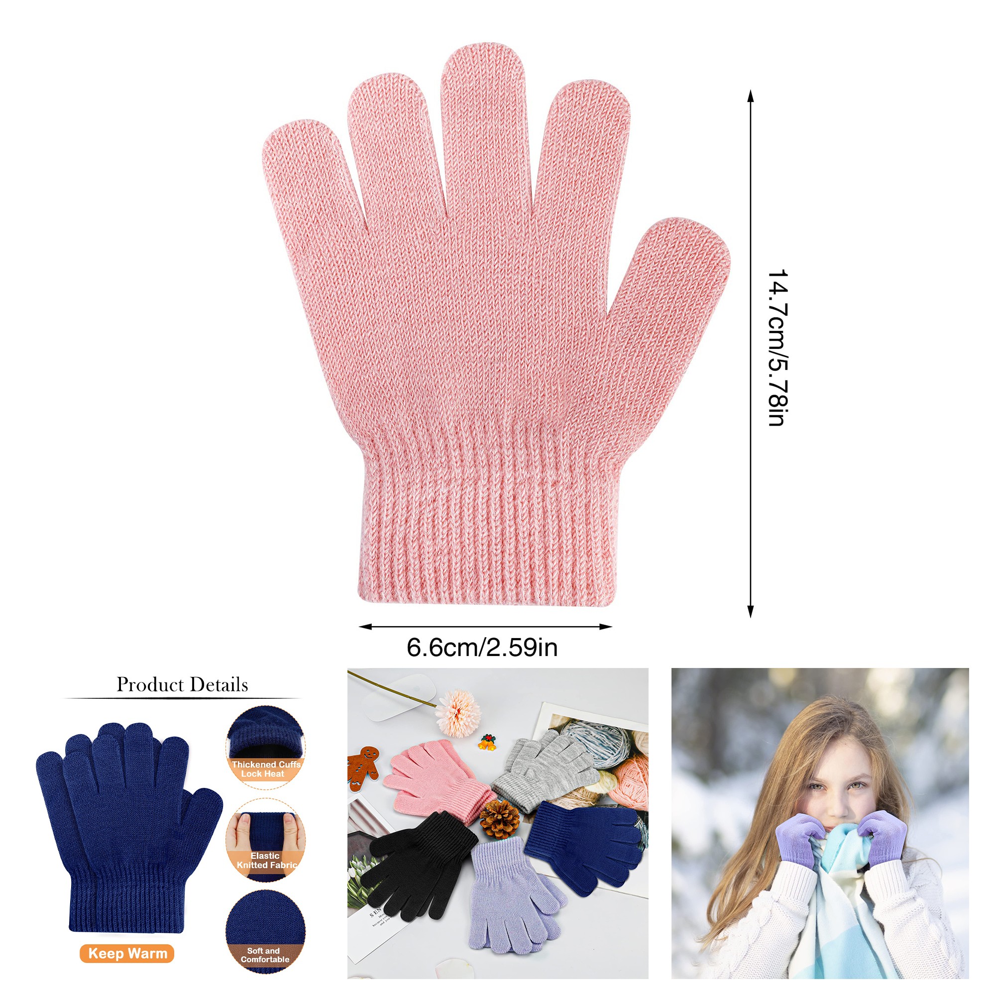 Knit Gloves for Kids 3