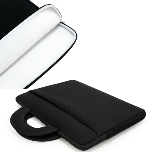 Full Sublimation Laptop Sleeve with Zip Closure, Front 3