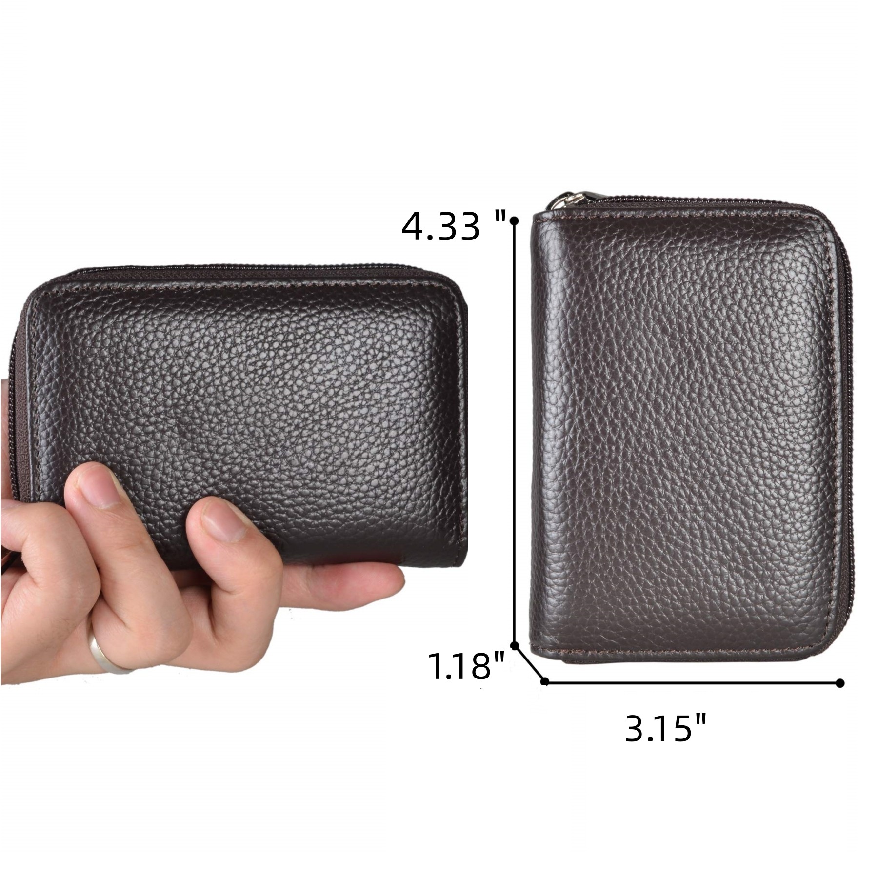 RFID Leather Credit Card Case 2