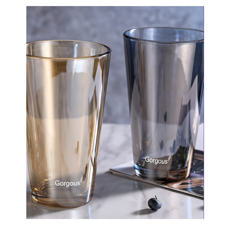 2 in 1 Heat Resistant Glass w/ Stainless Steel Straw 7