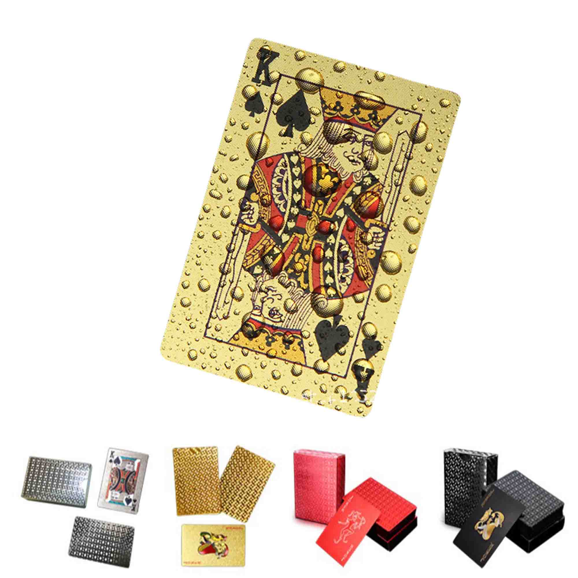 PVC Waterproof Custom Poker Playing Cards 2