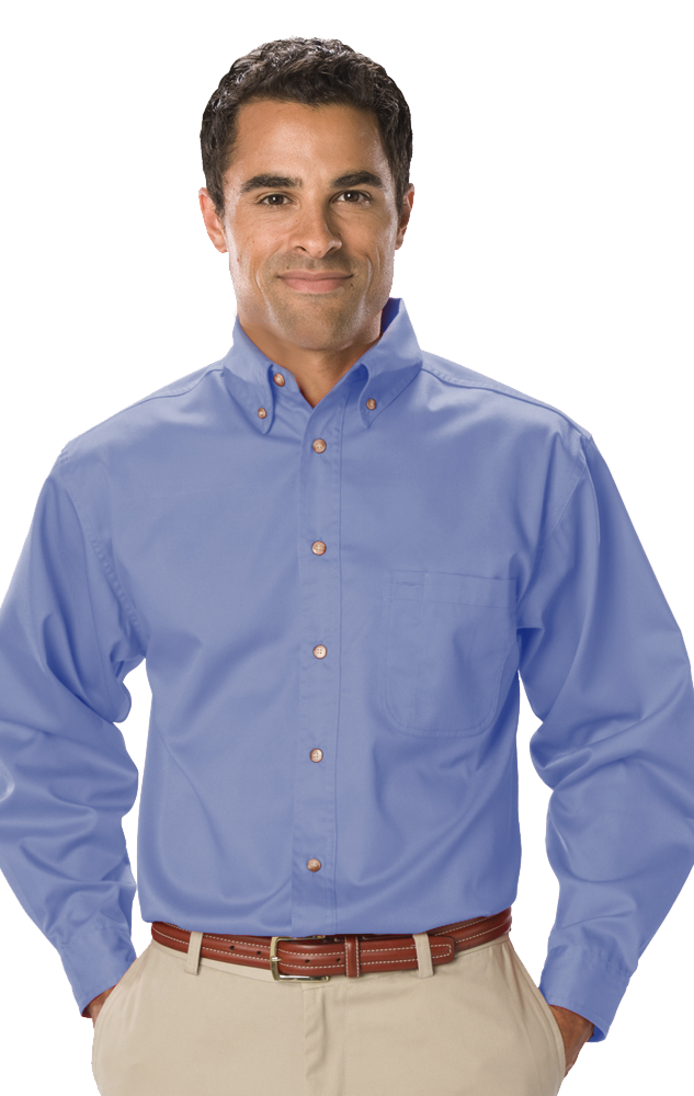 Men's Scotchgard Twill L/S Shirt 7