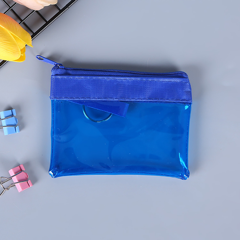 Translucent PVC Waterproof Coin Pouch 3
