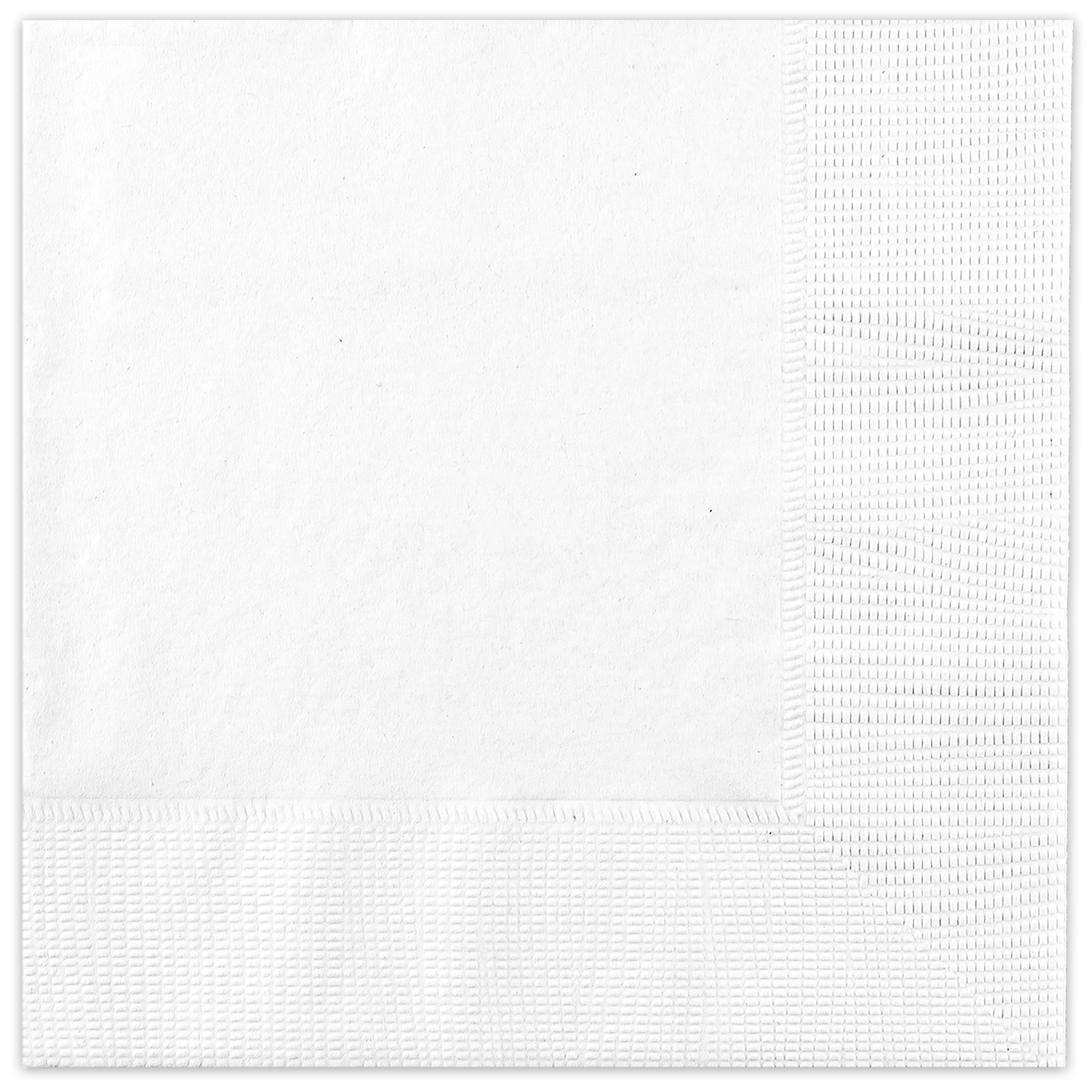 Coin-Edge Embossed 100% Recycled Cocktail Napkins HIGH QTY 2