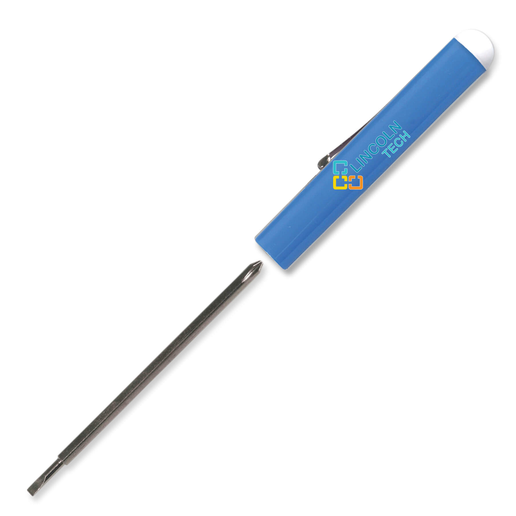 Pocket Screwdriver Reversible Tech Blade + Button Top 27