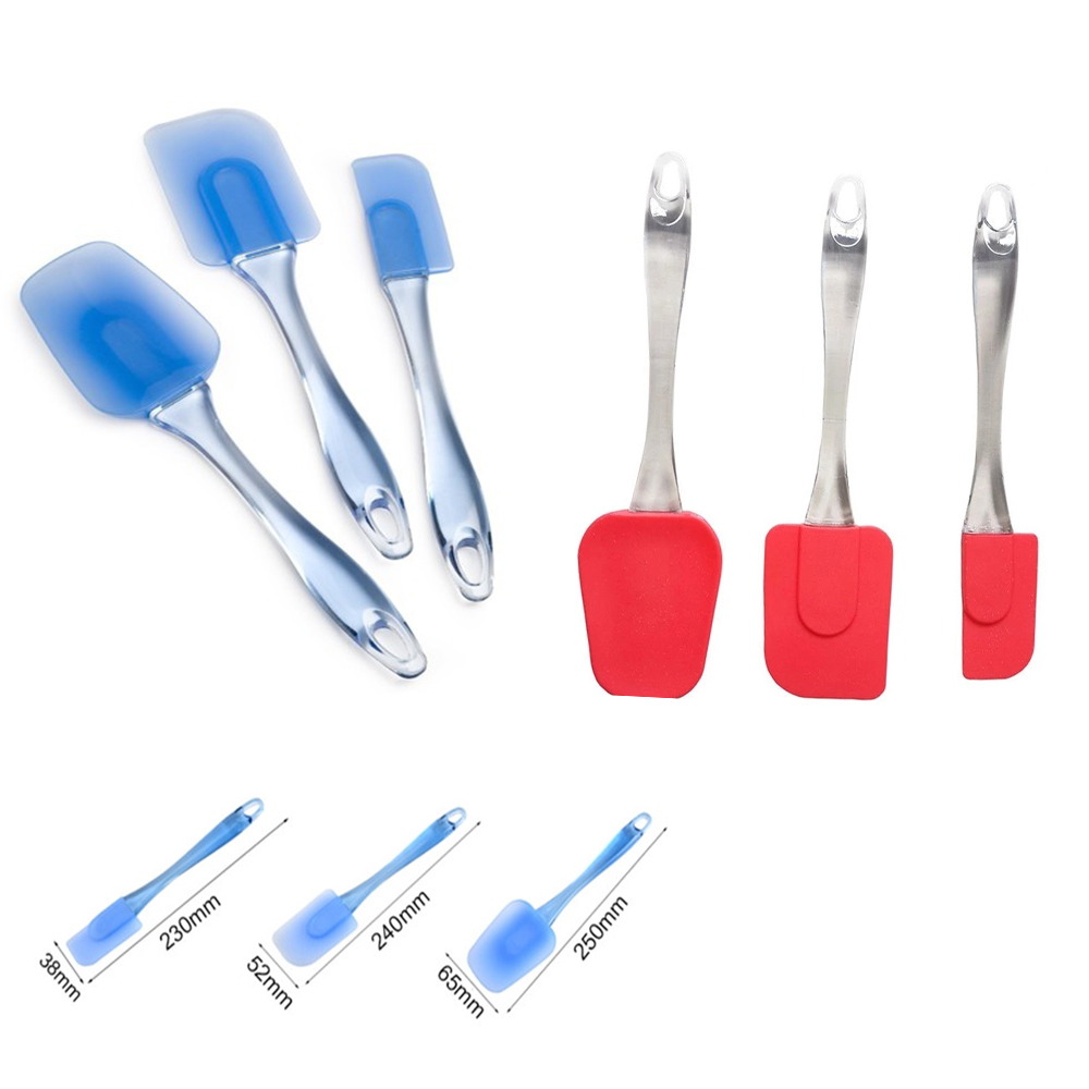 3 Pack Silicone Spatula Set 2
