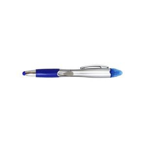 Shining Color Barrel Pen With Highlighter 28