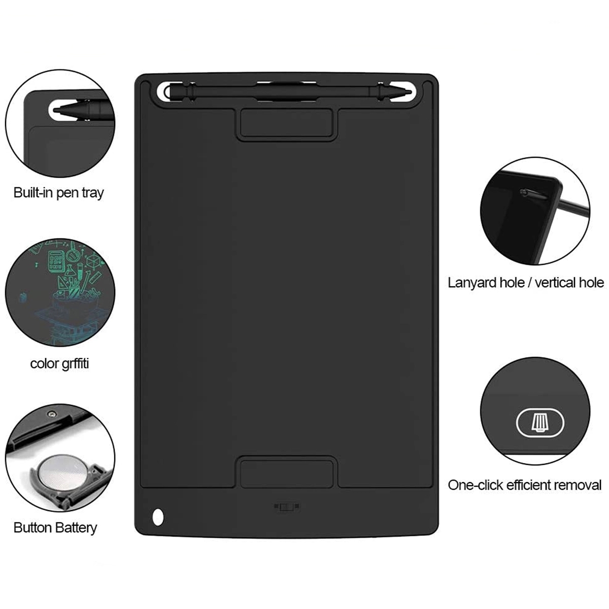 8.5 Inches Colorful LCD Writing Tablet 2