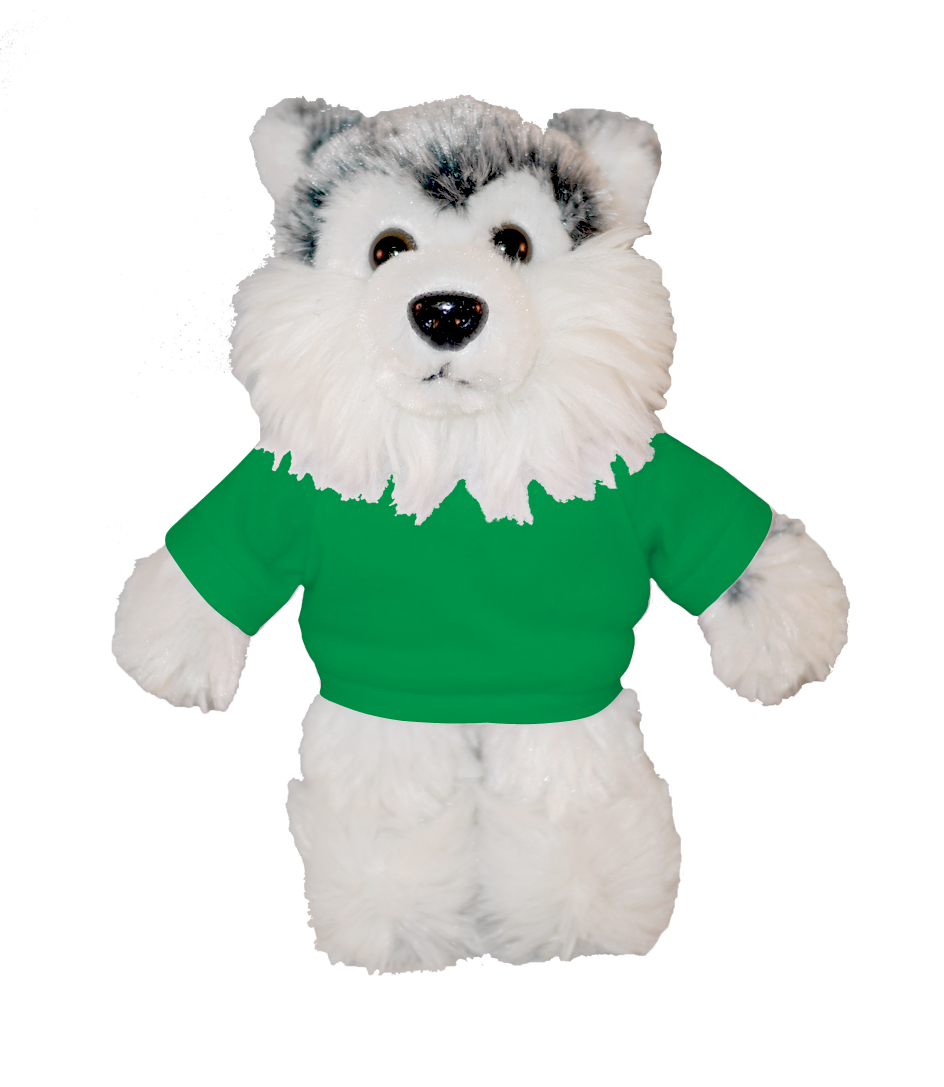 Husky with Tee 4