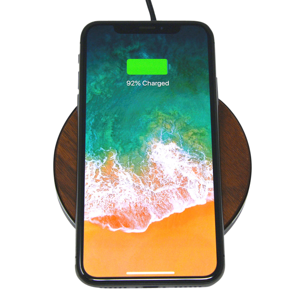 Wireless Wood Qi Charger 2