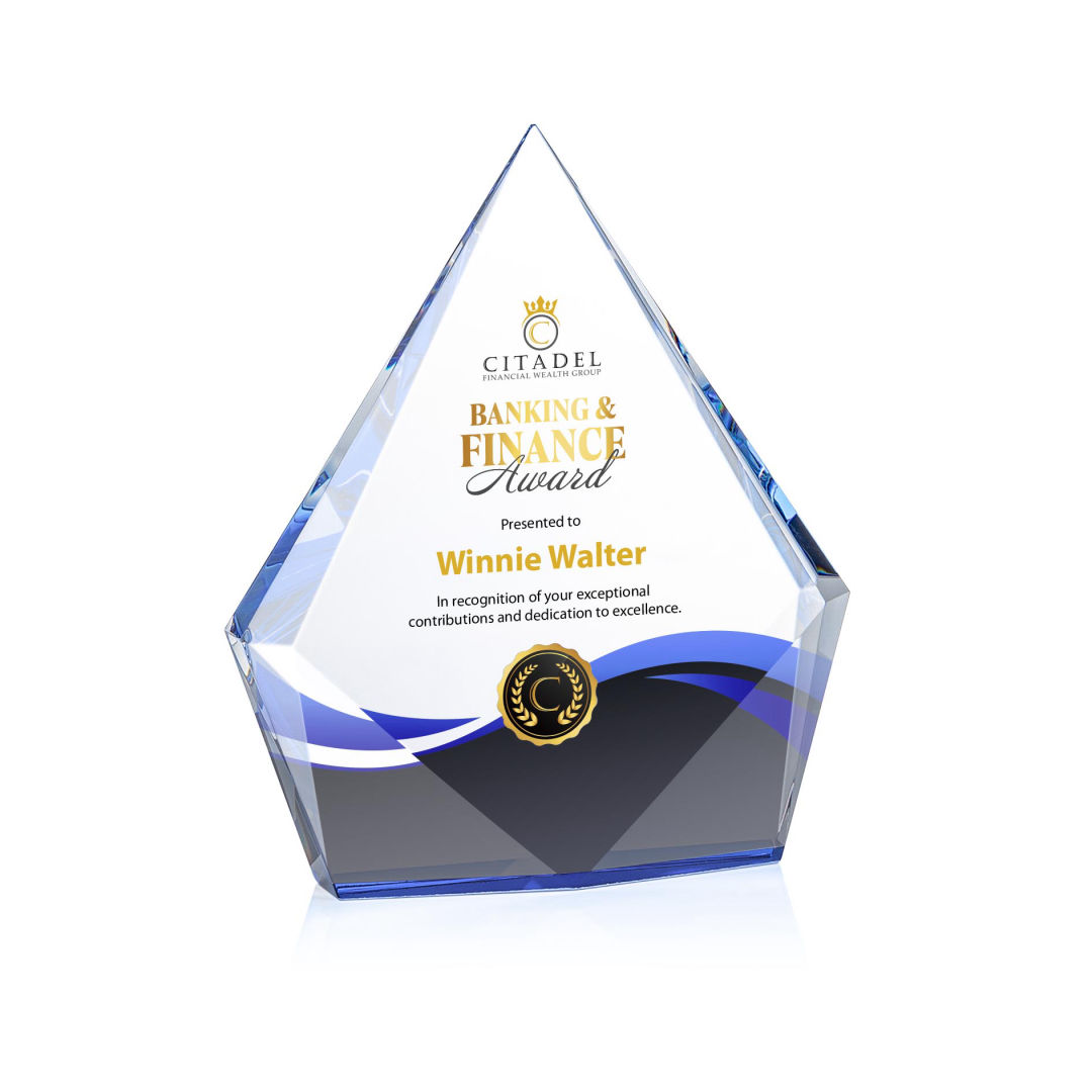 Shelton VividPrint™ Award - Blue 7