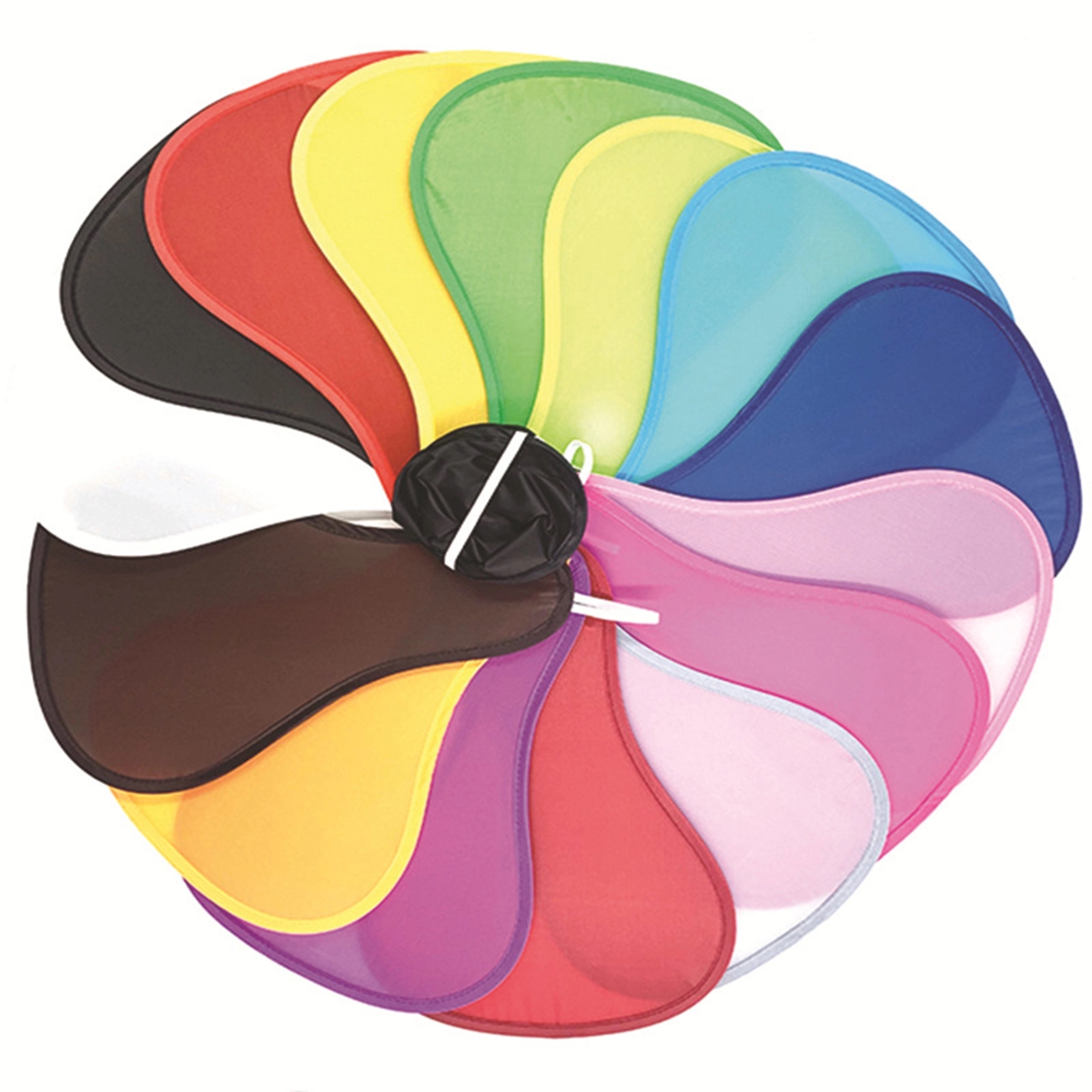Advertising Folding Fan Foldable Flying Disc 3