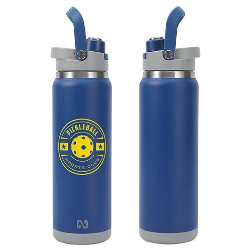 NAYAD® Crusade 28 oz Stainless Steel Double-Wall Vacuum Insulated Bottle with Hidden Cup 31