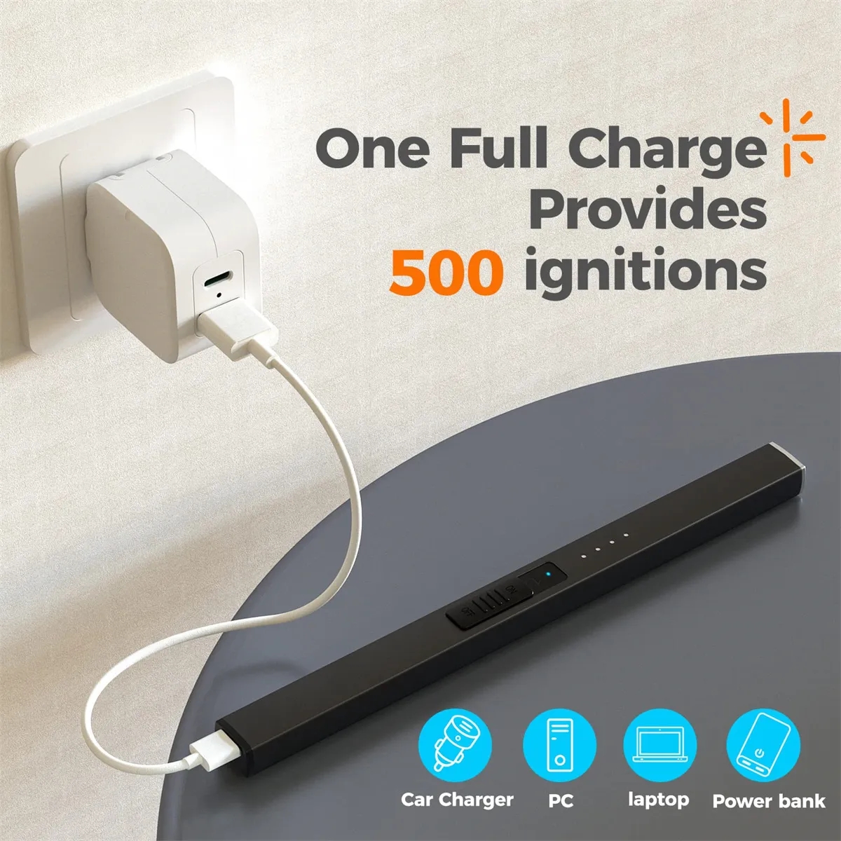 Electric USB Rechargeable Lighters 6