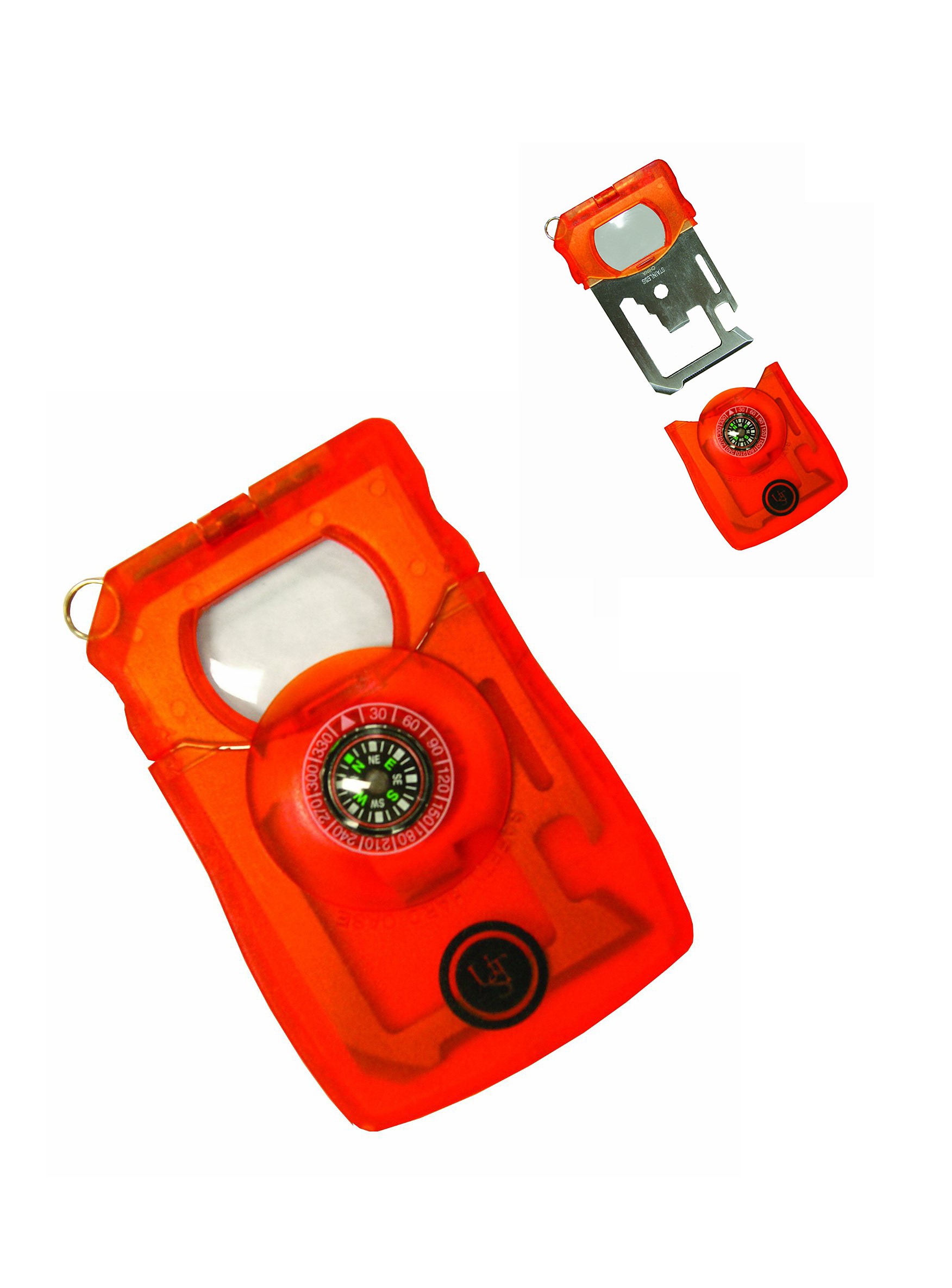 Military Compass Survival Card - Multi Functional 3