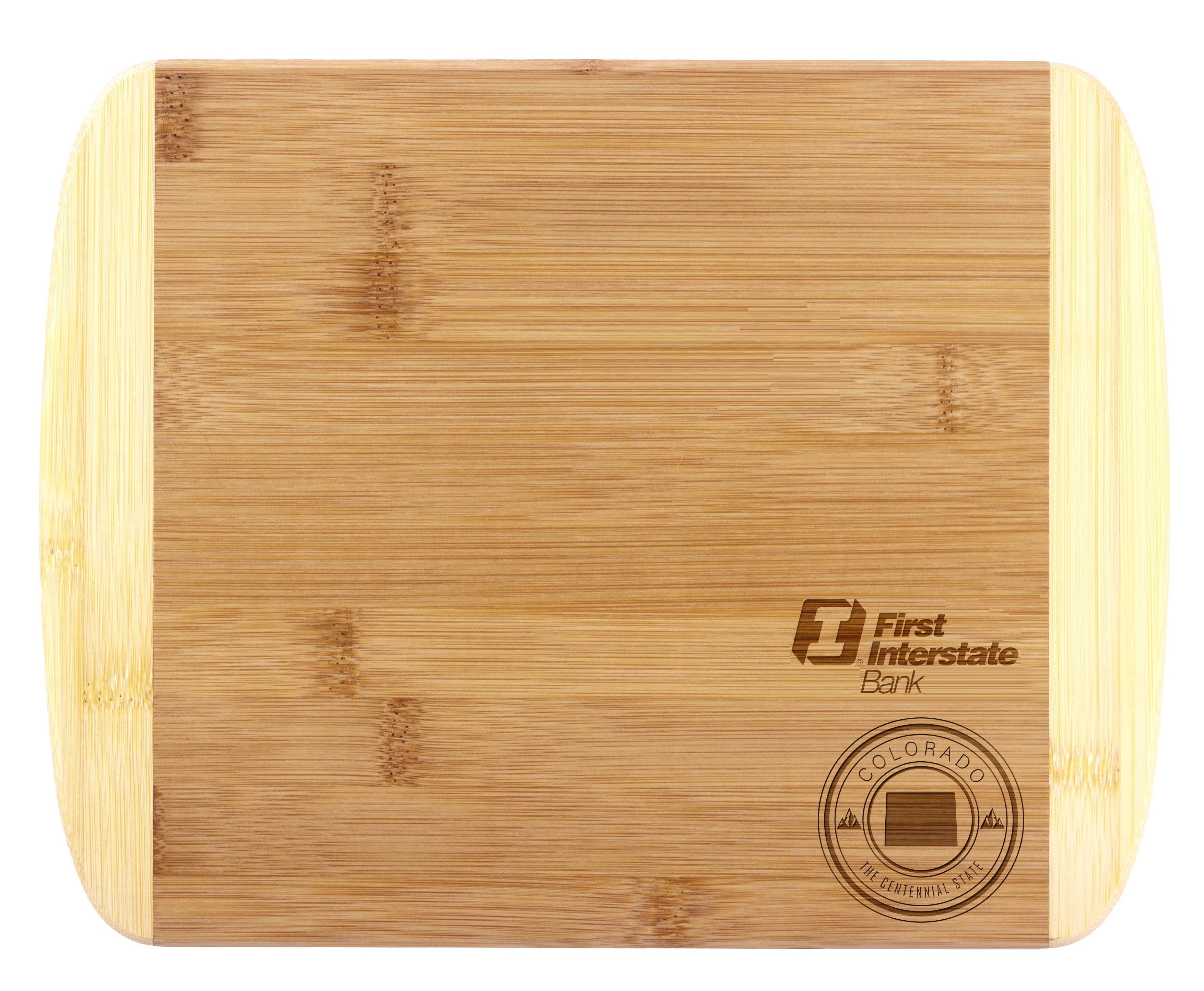 Colorado State Stamp 2-Tone 11" Cutting Board