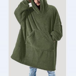 Wearable Blanket Flannel Hoodie 5