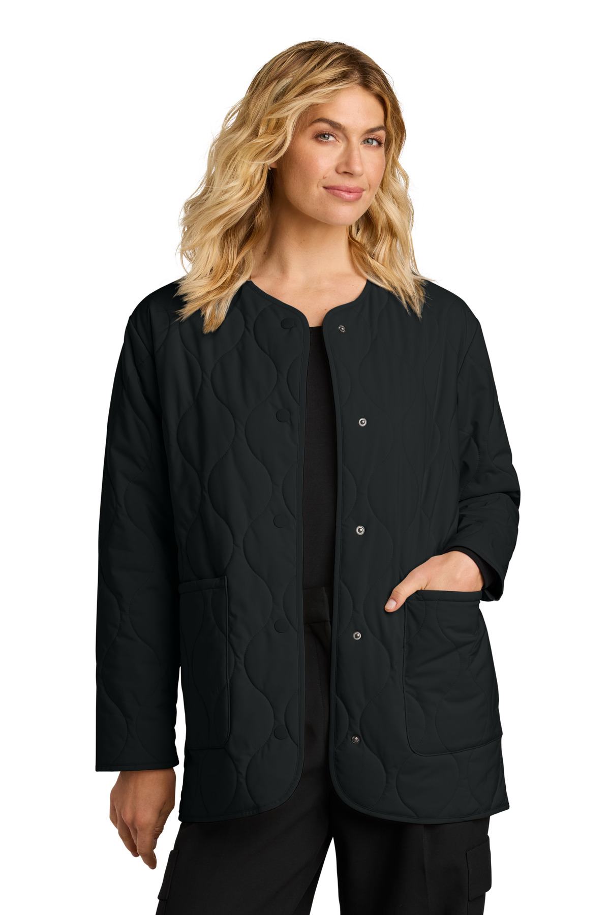Mercer+Mettle Women's Quilted Liner Jacket MM7203 16
