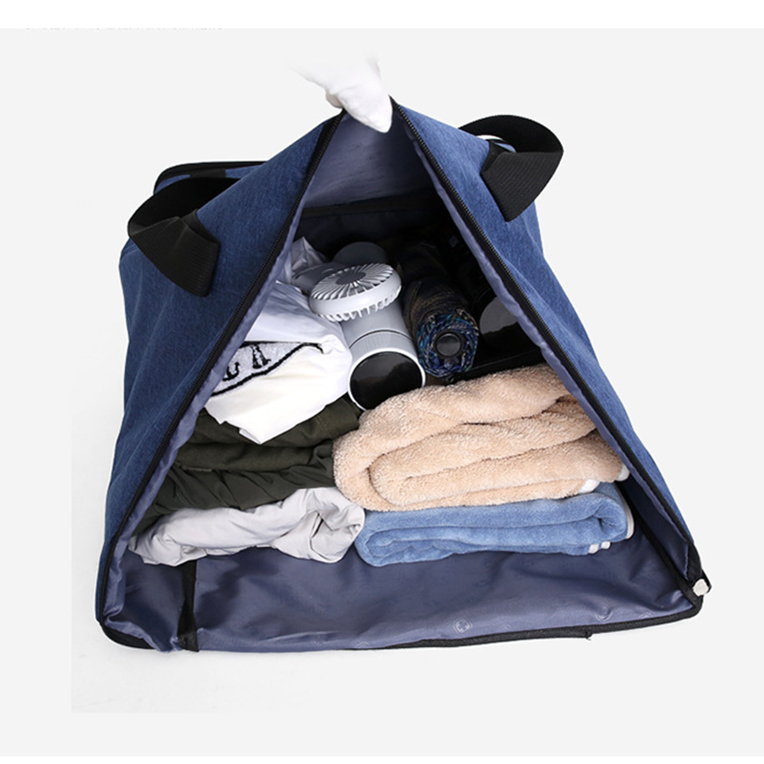 Foldable Carry On Duffle Bag with Wheels 6