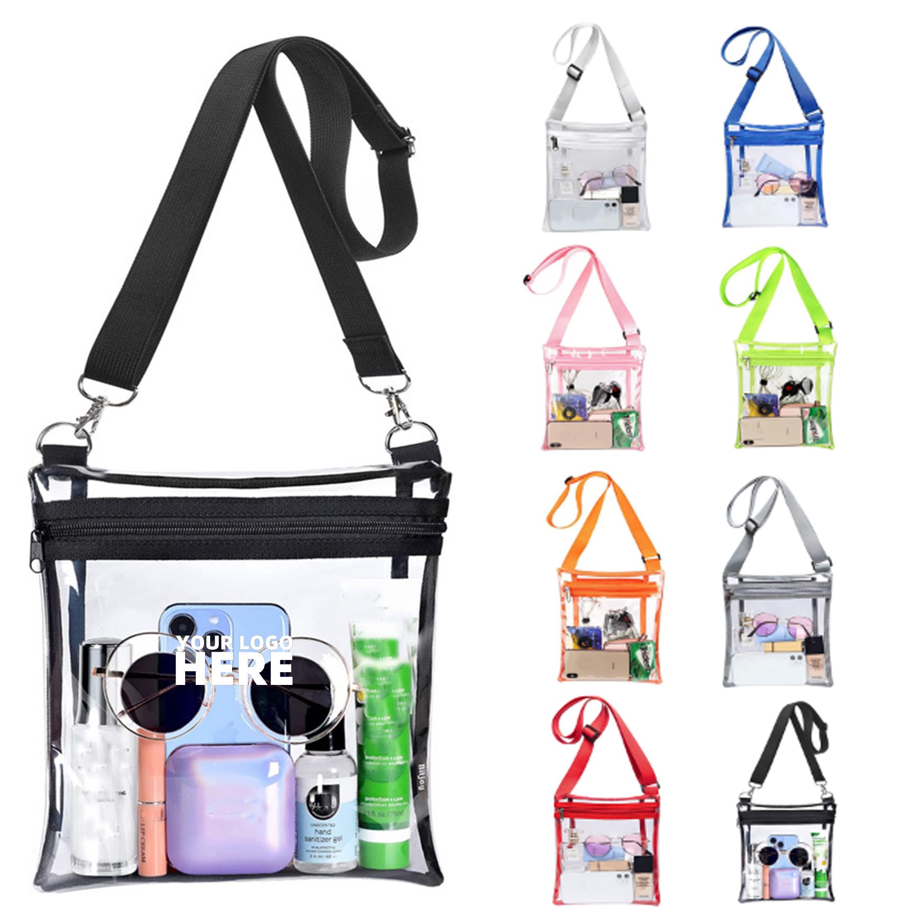 Clear Crossbody Bag
