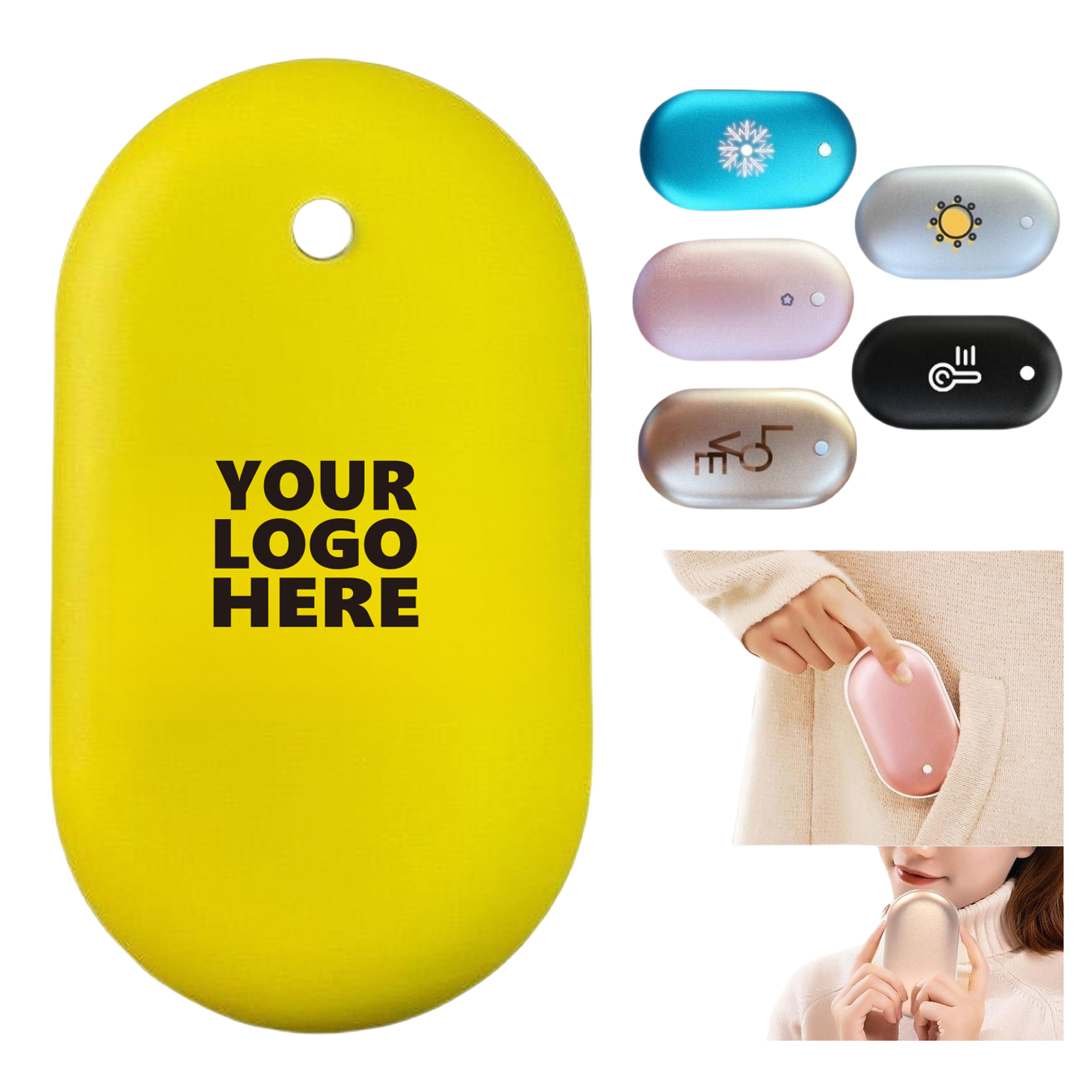 Portable USB Power Bank Warmers Rechargeable Pocket Heater 3
