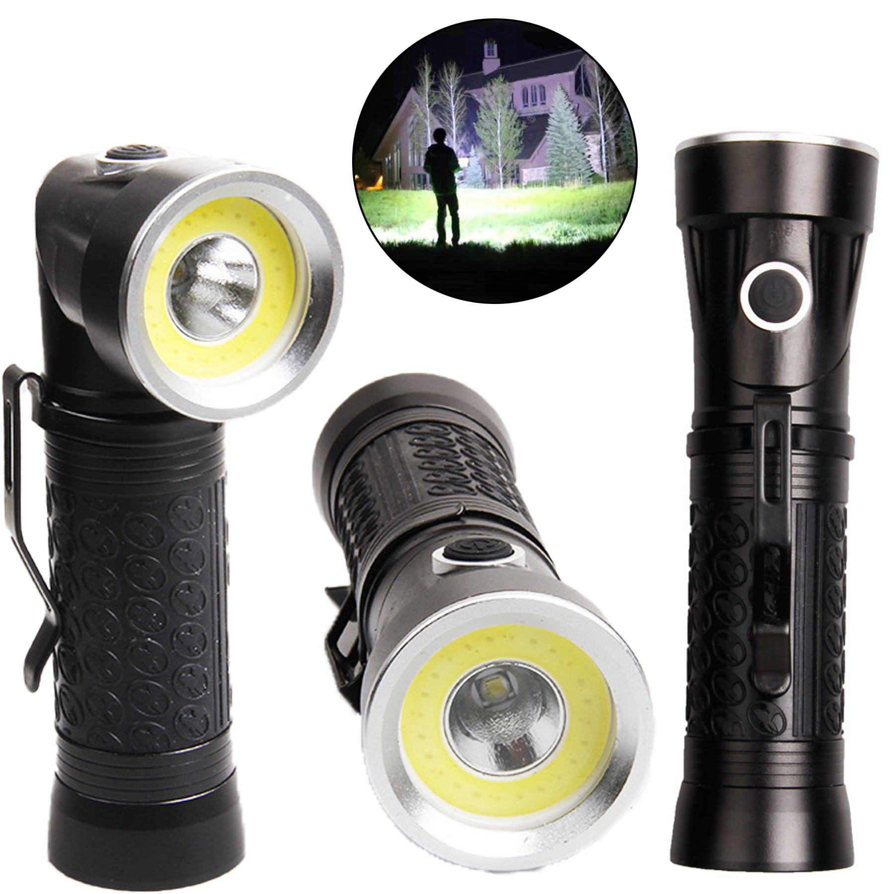 90 Degree Swivel Flashlight 3