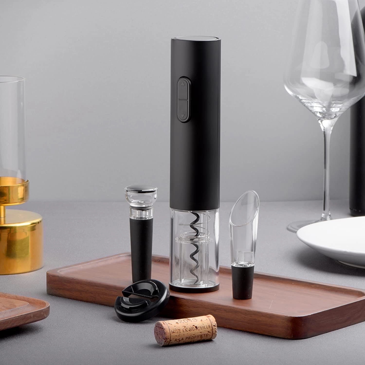 Electric Wine Opener 4 In 1 Set 2