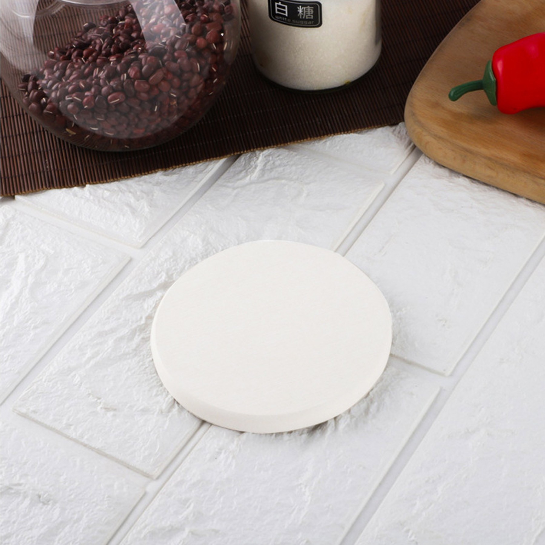 Round Ceramic Coaster 1