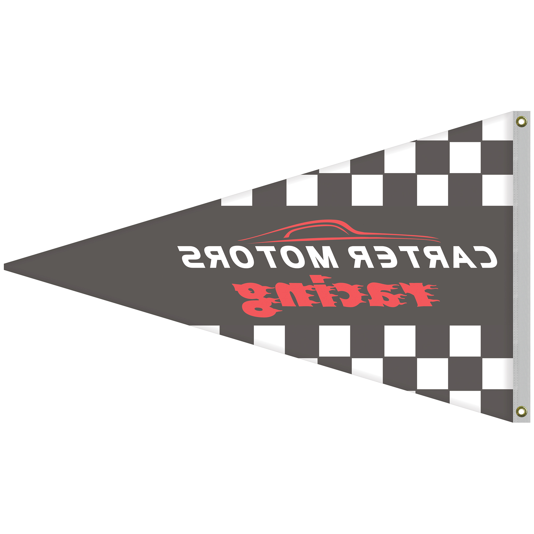 3' x 5' Single Reverse Knit Polyester Pennant 6