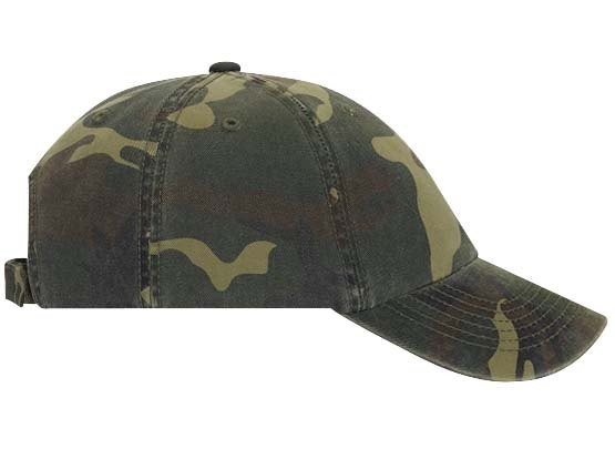 OTTO CAP® Camouflage 6 Panel Low Profile Baseball Cap 28
