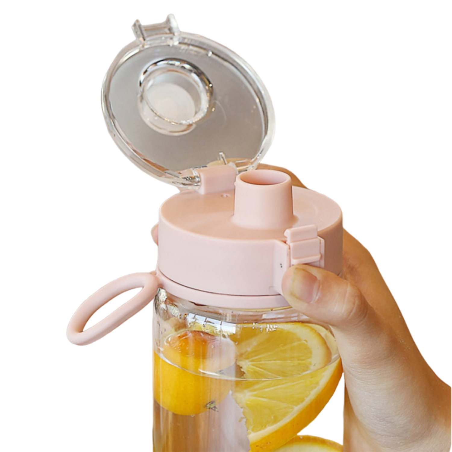 Sports Water Bottle with Removable Strainer, 15.84 oz. 2