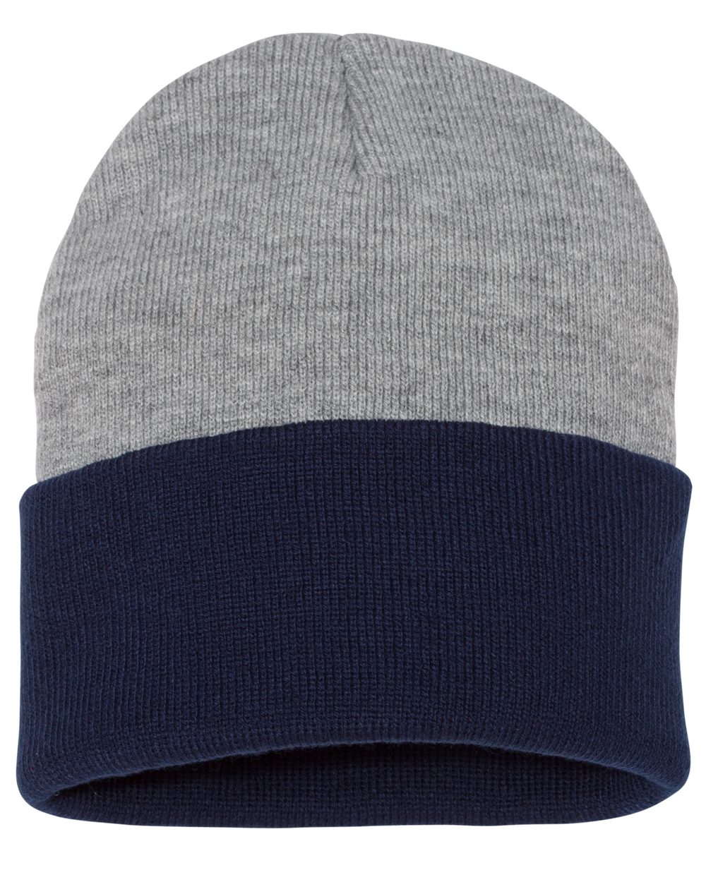 12" Color Blocked Cuffed Beanie - SP12T 7