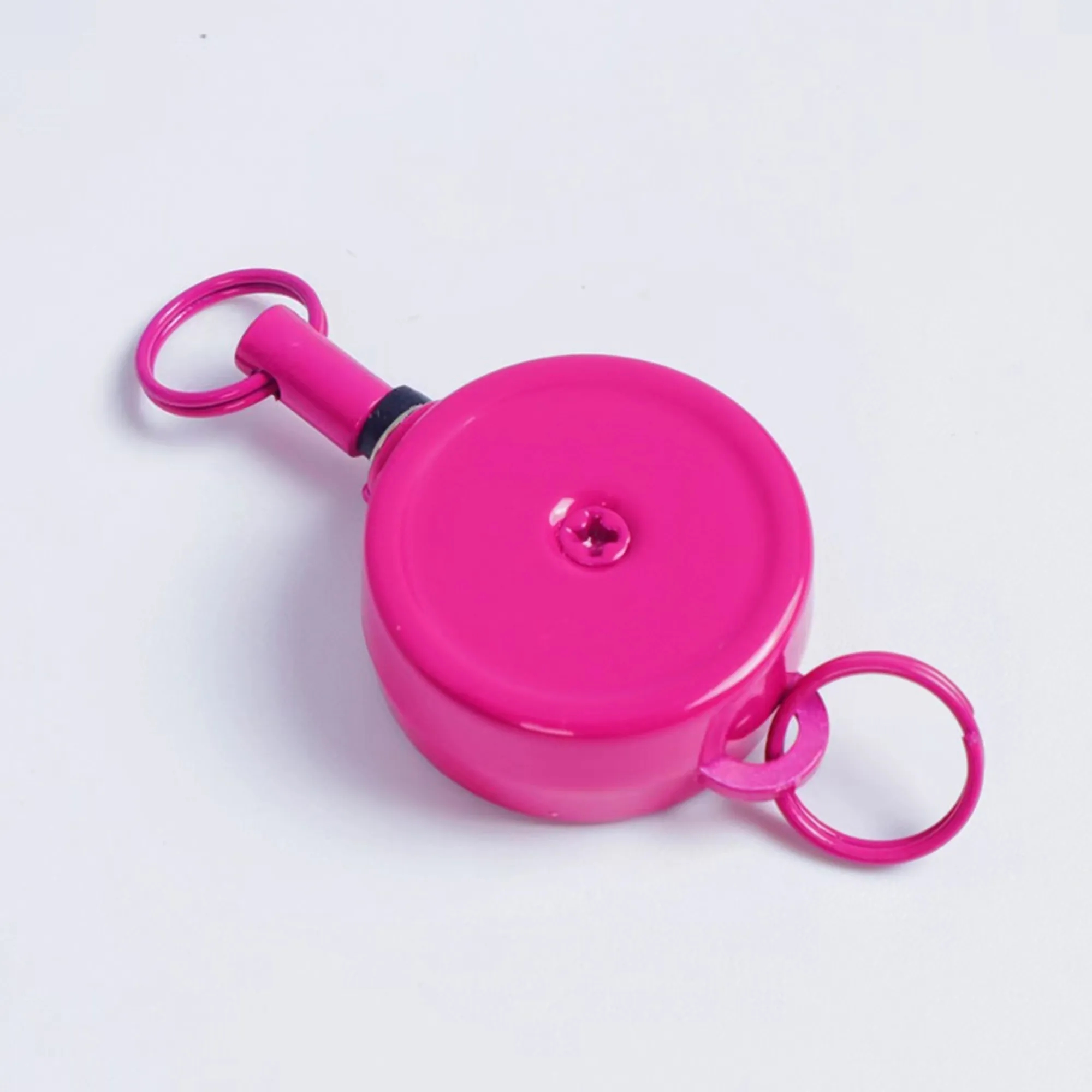 Pull Tab Keychain Hook Badge Holder for Luggage & Bags 5