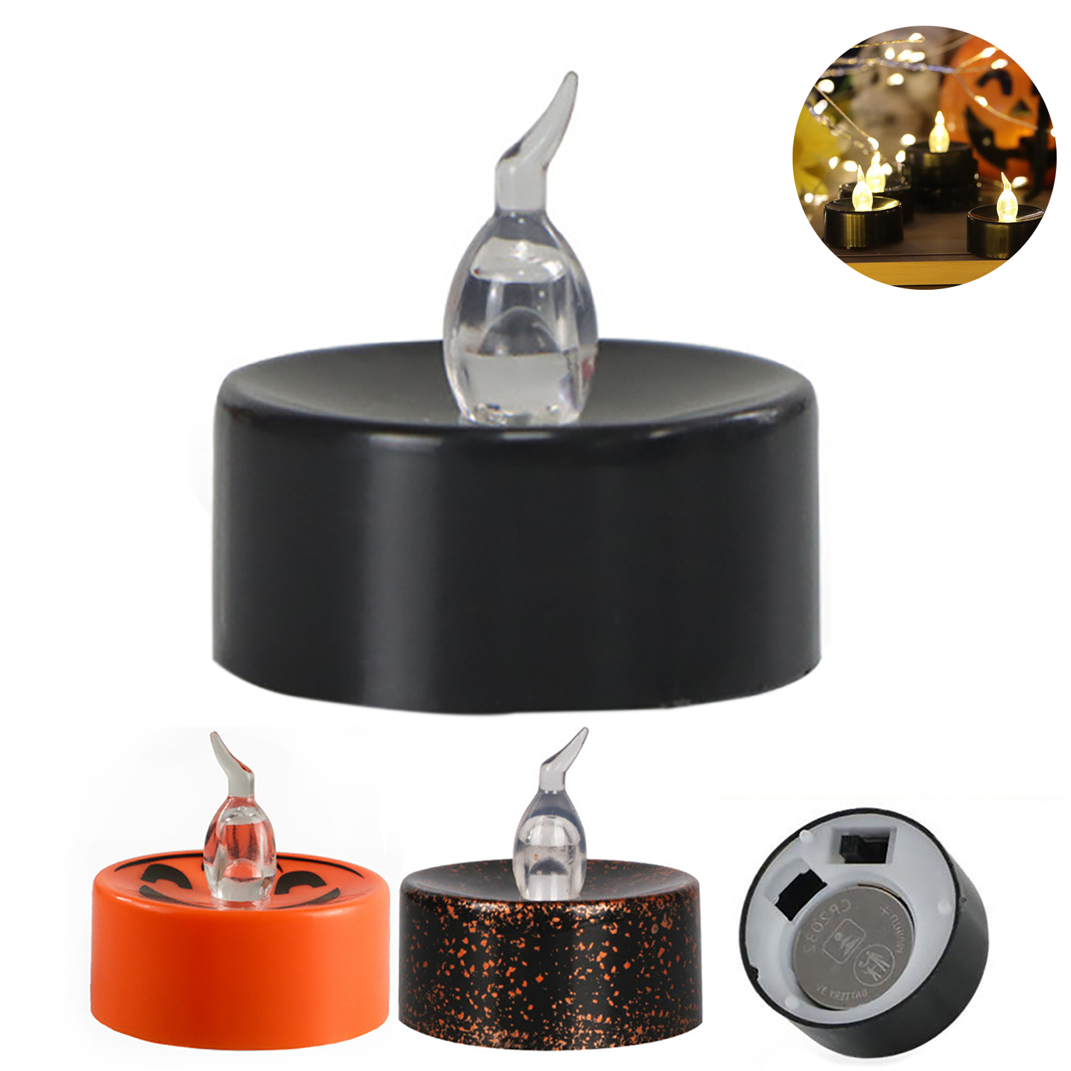 Halloween Plastic LED Candle Light 7