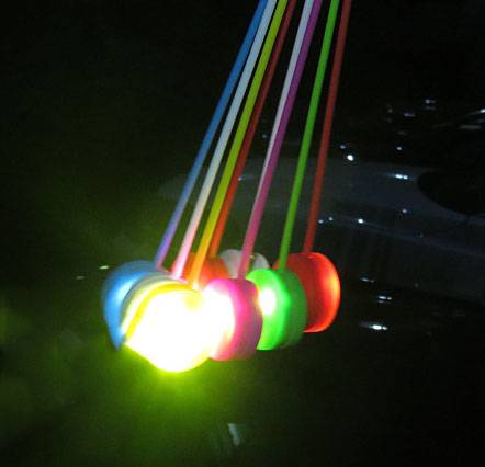 Silicone Rope Fix Safety Light 4