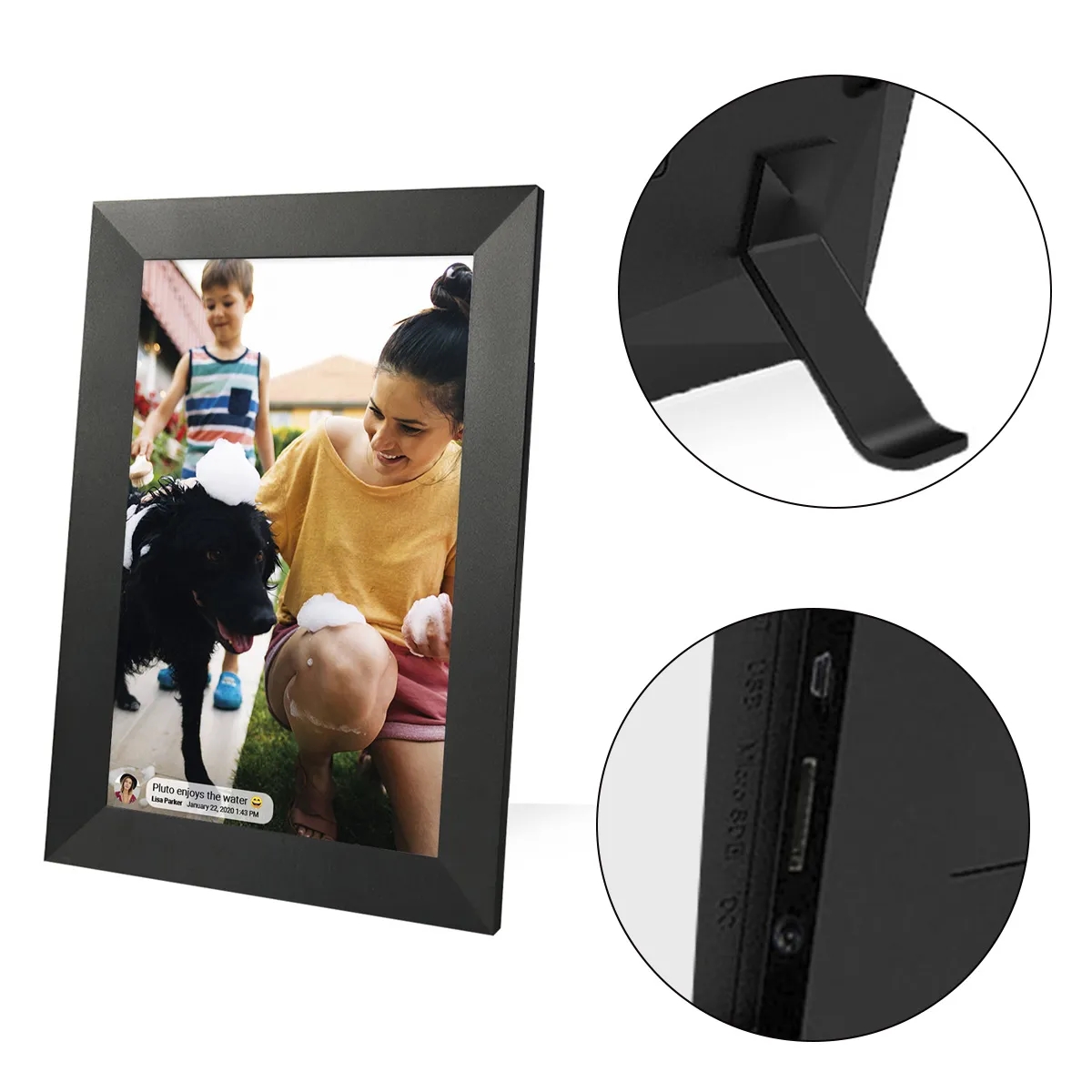 Modern Digital Photo Frame With Display Stand 5