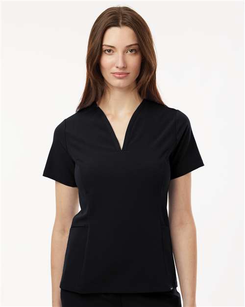 Women's Calix Fit & Flare Scrub V-Neck Top