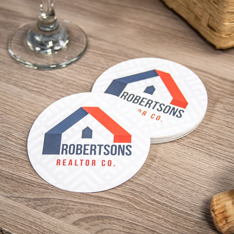 Paper Coasters - 3.5" Round 12