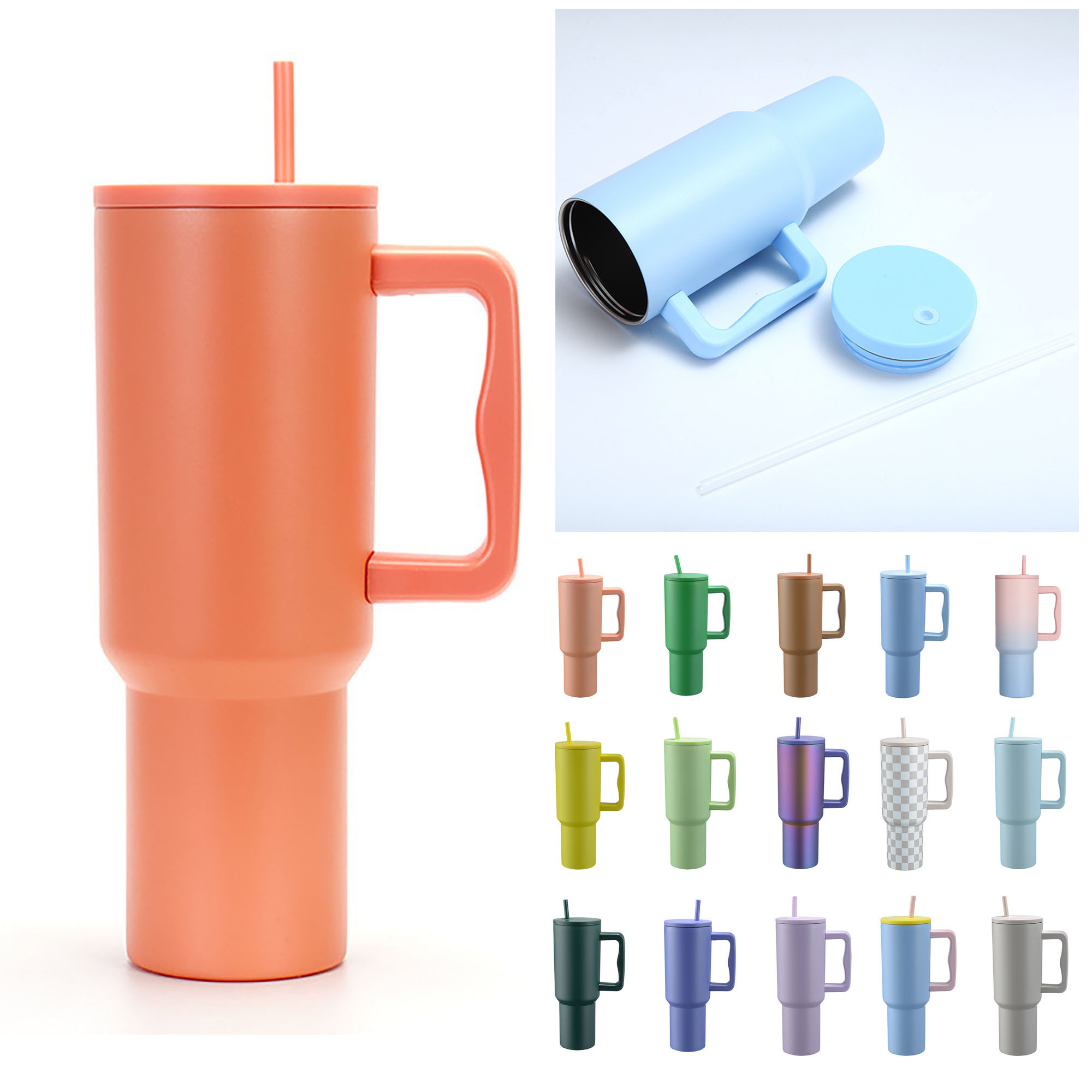 40oz Heavy-Duty 304 Stainless Steel Jumbo Insulated Travel Mug 4