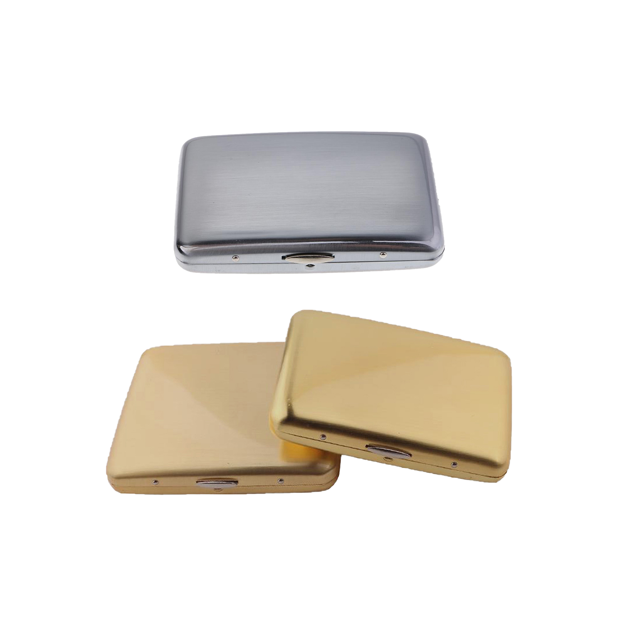High-Quality Stainless Steel Cigarette and Business Card Case 2
