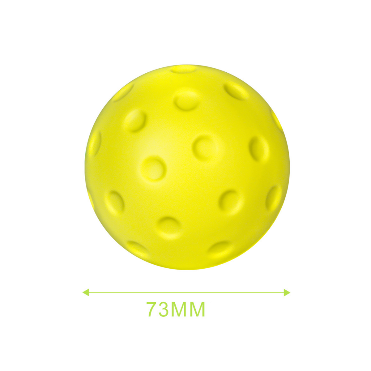 Silent Indoor Pickleball Practice Ball PU Foam 5