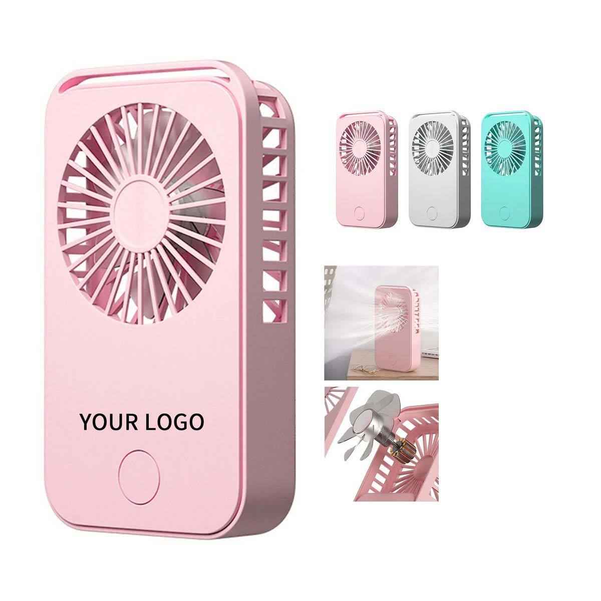 Portable Quiet Fan with Natural Breeze Effect 4