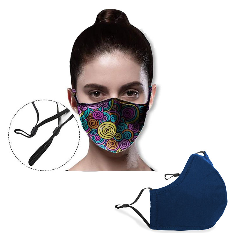 Adjustable Loop 3D Face Mask 2