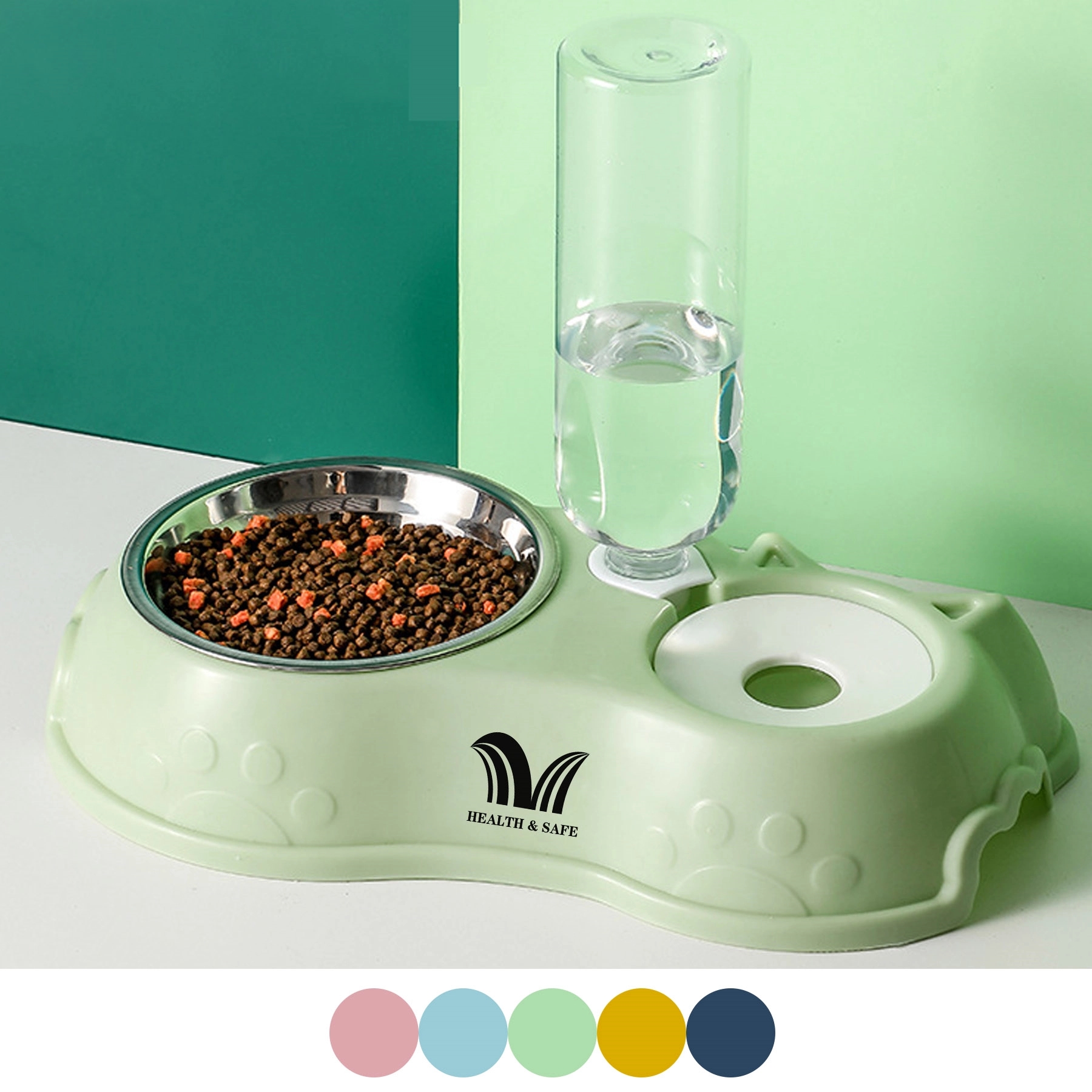 2 in 1 Food And Water Pet Bowls-Automatic Device 2