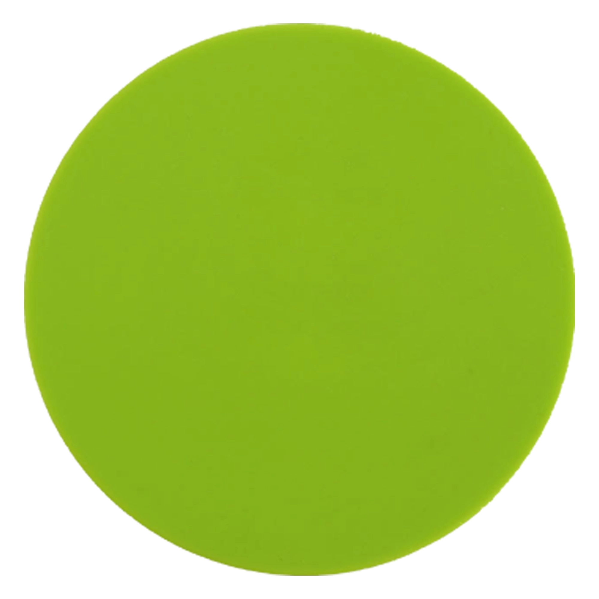 3.5" Round PVC Coaster 12