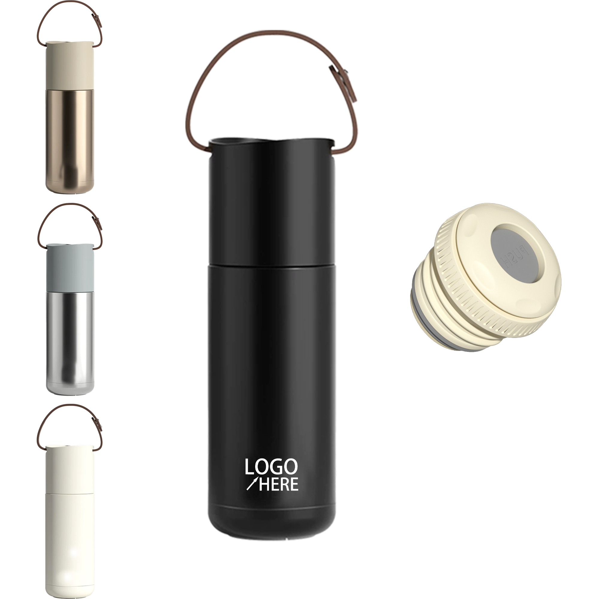 Portable Outdoor Water Cup with PP and 304 Liner 2