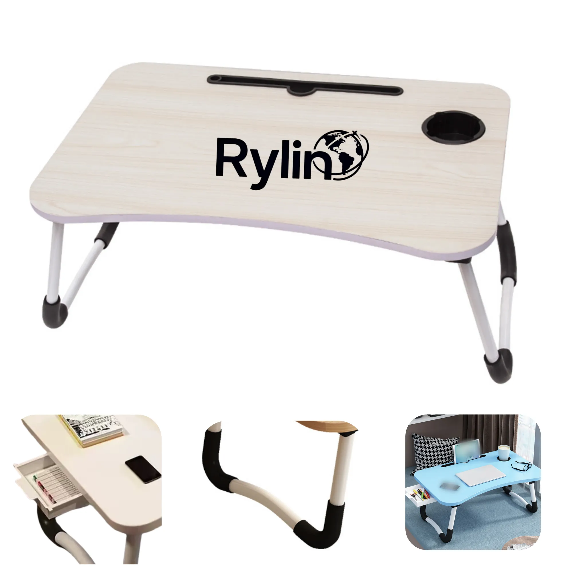 Foldable Bedside Computer Desk