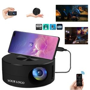 LED Mini Projector USB Powered Support Wired Connection Phone Screen 3