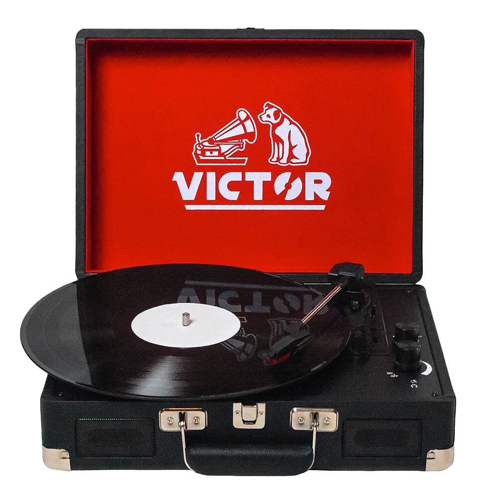 Victor Metro Dual Bluetooth Suitcase Turntable